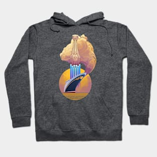 When You Wish Upon a Starcruiser (front design) Hoodie